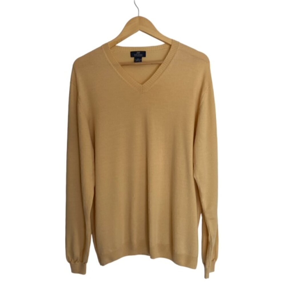 Brooks Brothers Merino Wool V Neck Sweater XLarge